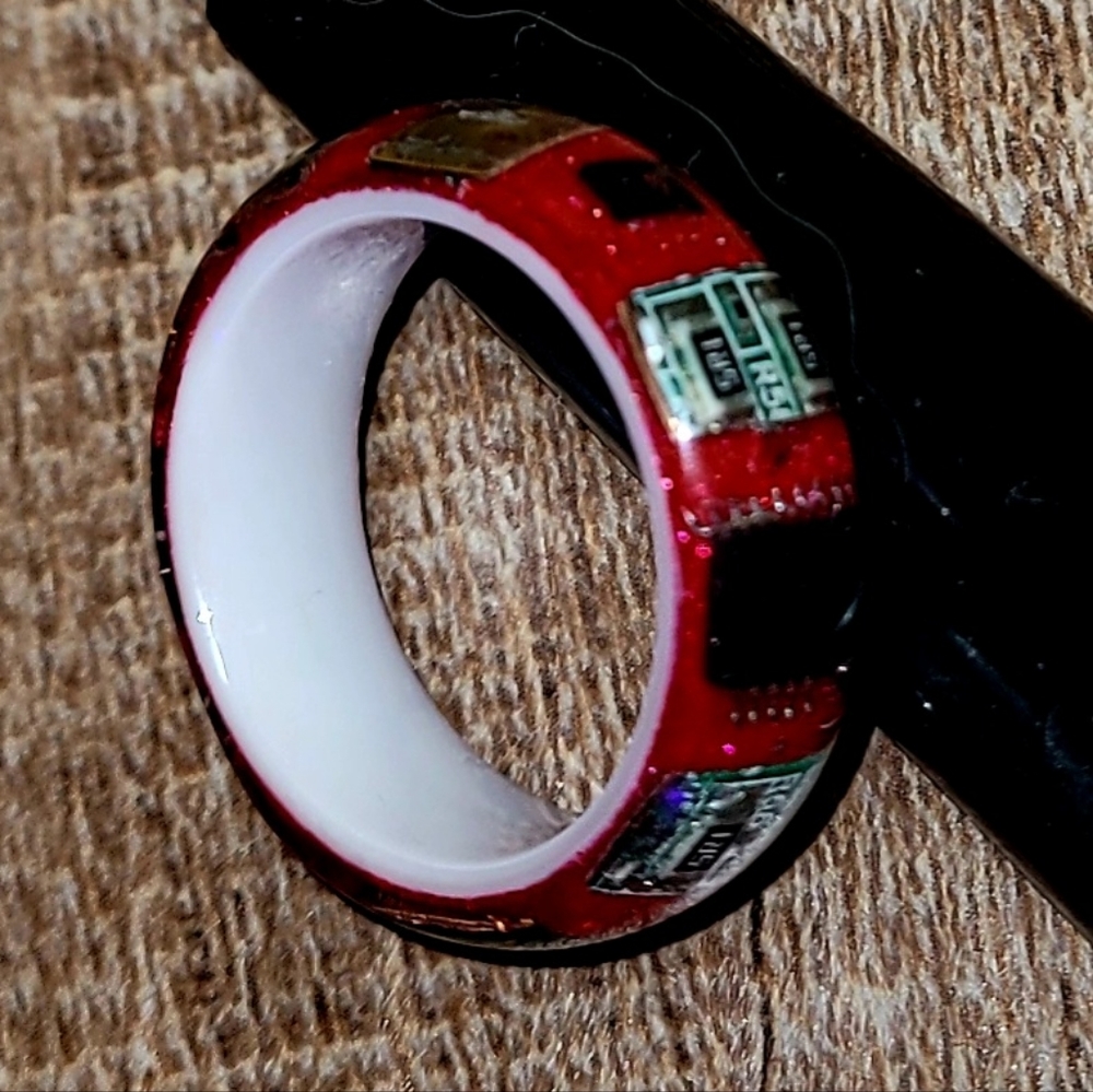 Custom Made Circuit Board Ring - image 6